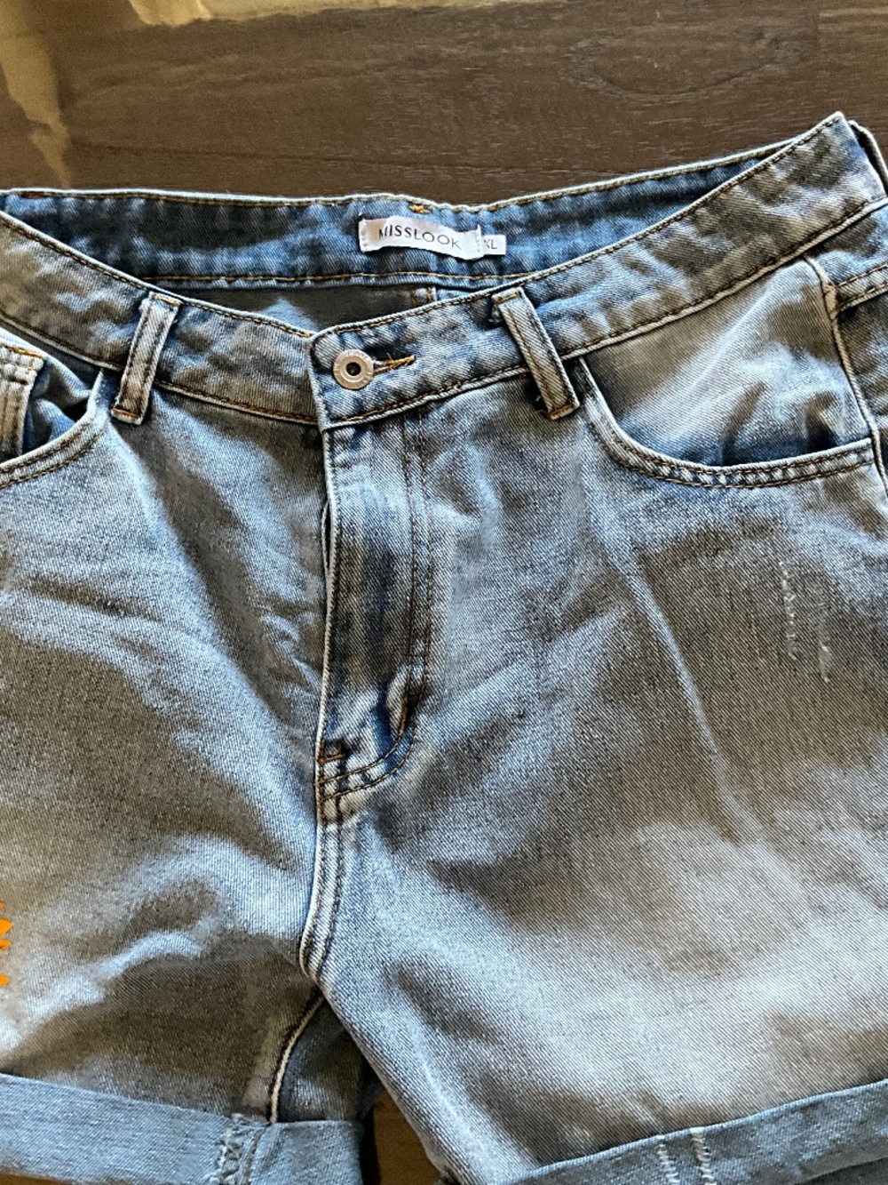 Misslook Women’s Jean Shorts, XL